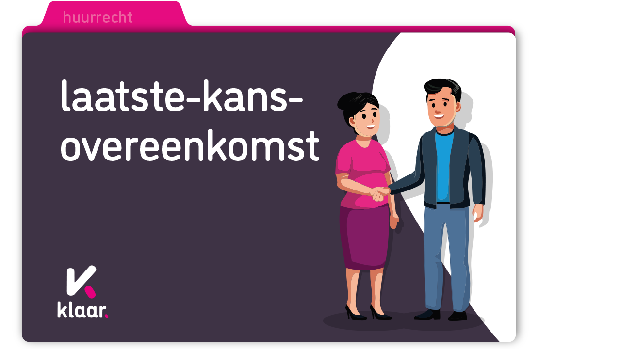 Laatste-kans-overeenkomst