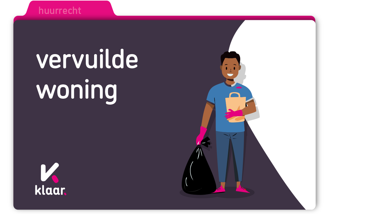 Vervuilde woning